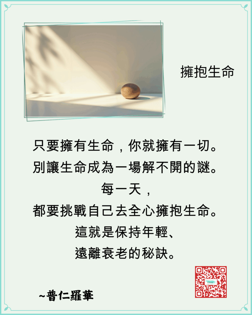 擁抱生命 (短文)