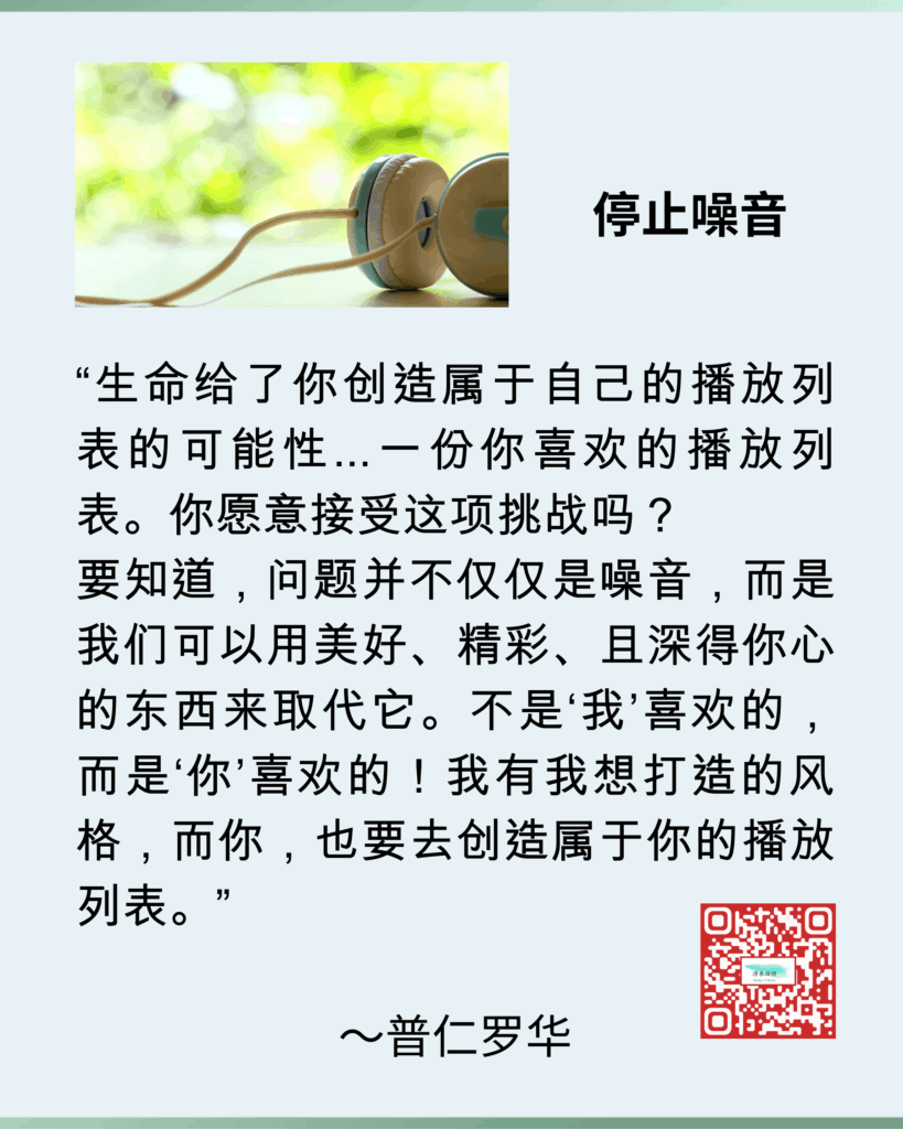 停止噪音 (短文)